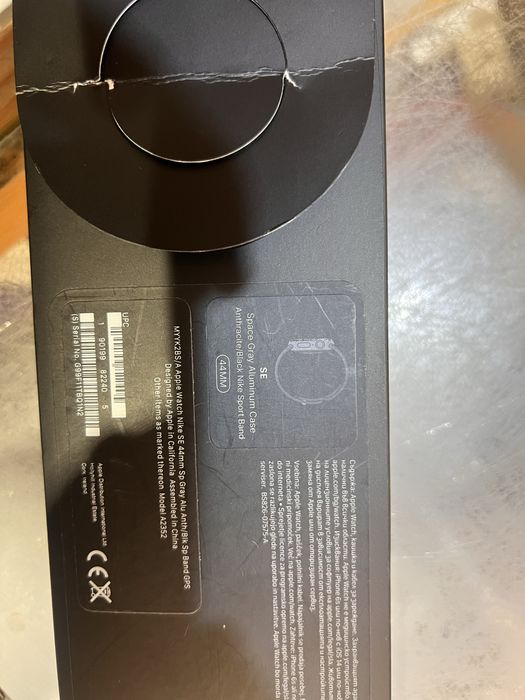 Apple Watch SE 44mm Space Gray