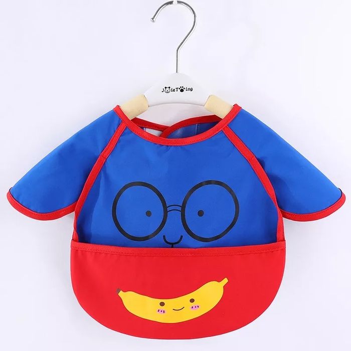 Детски лигавник/престилка за храна и рис