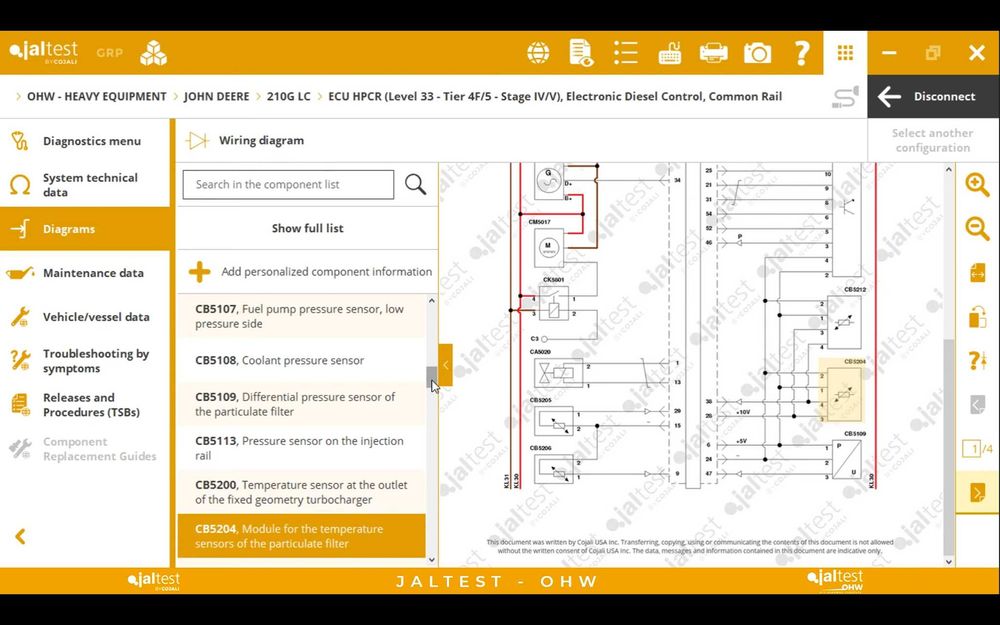 Diagnoza service utilaje constructii Komatsu Jcb Liebherr Volvo CAT