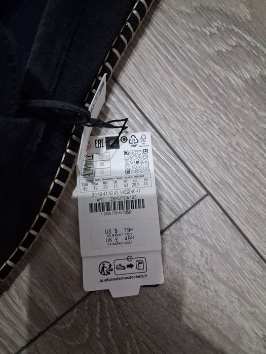 Micasini piele naturala ZARA