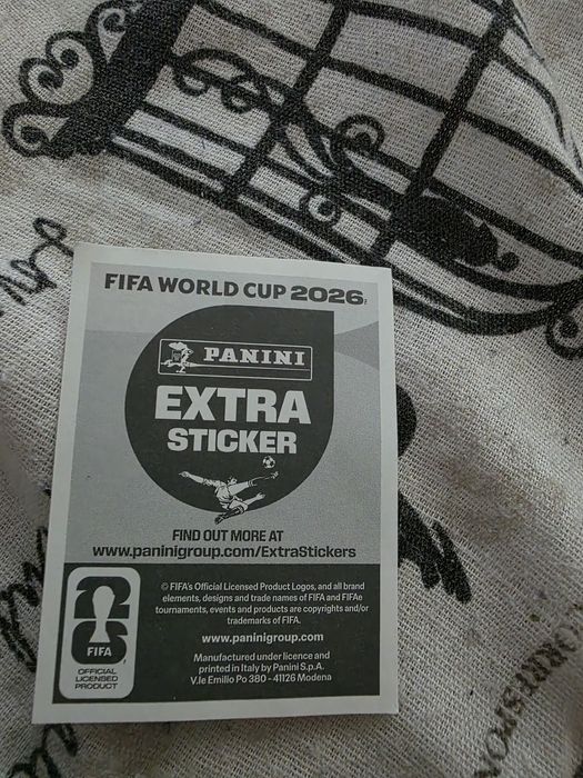 Vand Panini EXTRA STICKER Luis Diaz Silver