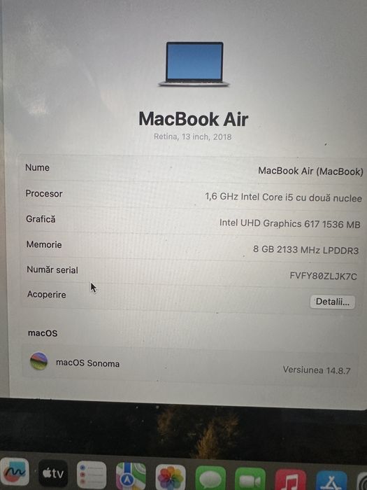 Vand macbook air 2019