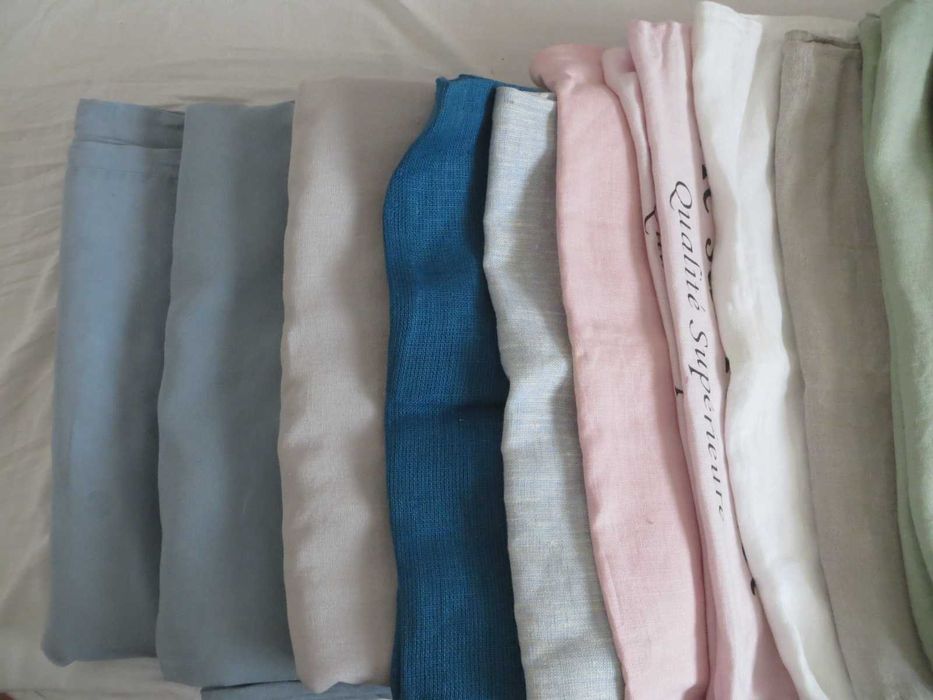 Ленени чаршафи и калъфки от лен за декорация