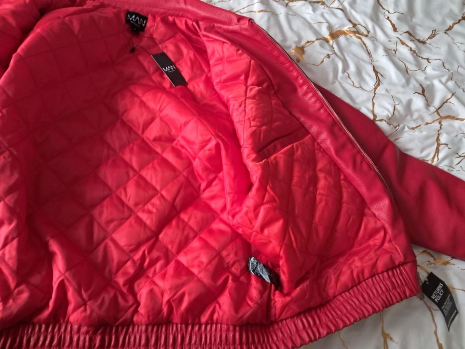 Geacă bărbați roșie 54