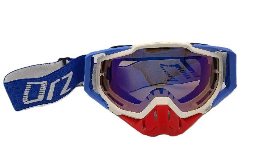 Каска FOX Крос Мотор/Скутер/Бъги/Вело/АТВ + очила