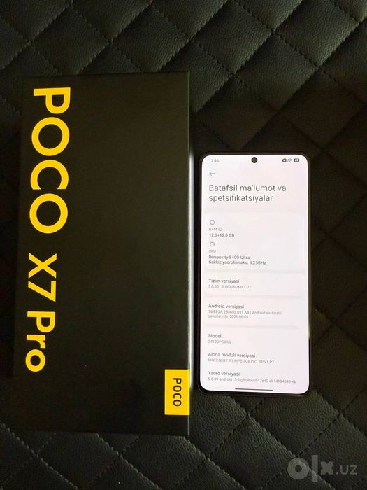 POCO X7 PRO 12+12/256GB