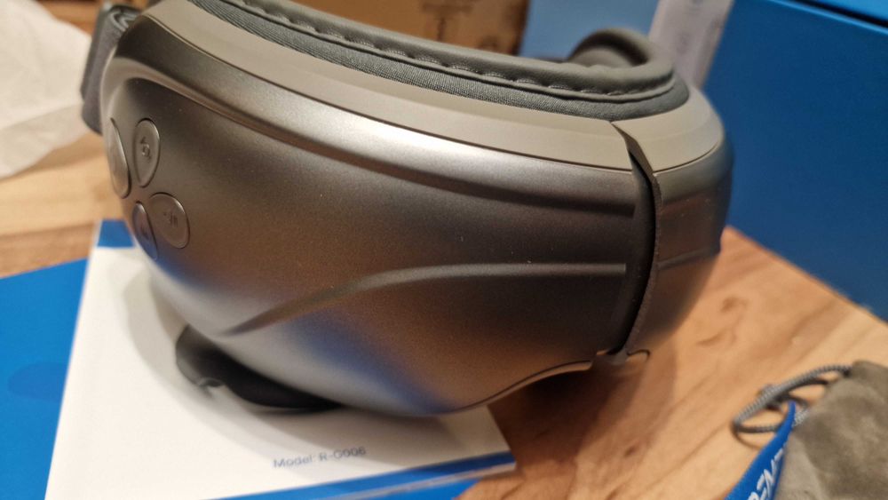 aparat masaj ochi REPHNO 2 r-g006 cu vibratii muzica caldura