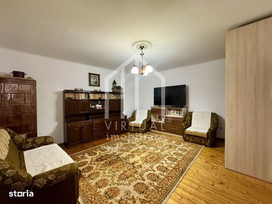 Apartament la casa cu 3 camere, 72mp utili + pivnita si magazie (30mp)