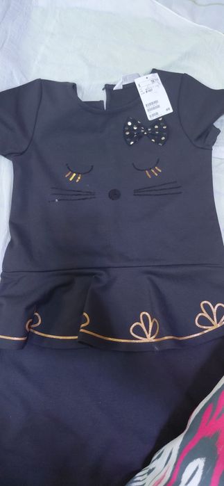 Платье обманка От бренда H&M. 8-10 лет.