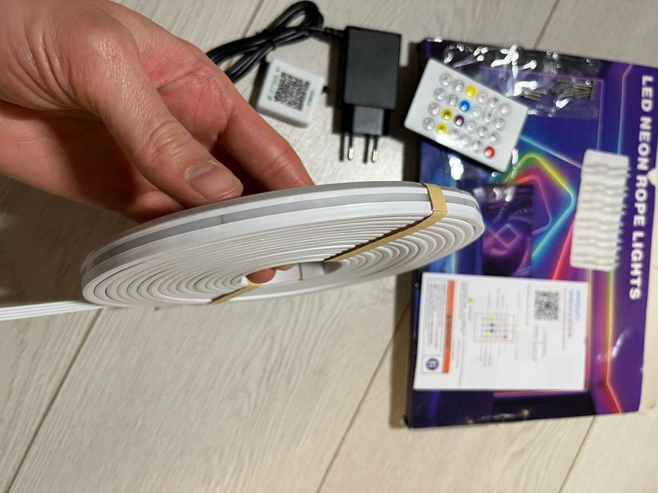 Banda led RGB 6m siliconata waterproof impermeabila