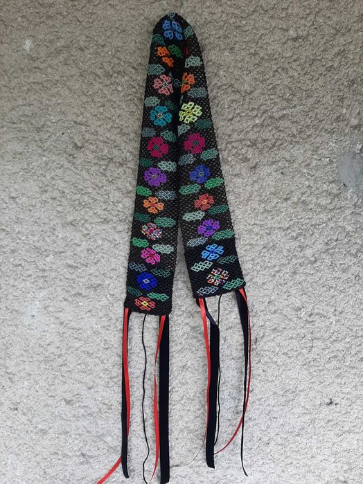 Cordon, brâu tradițional mărgele tricolor