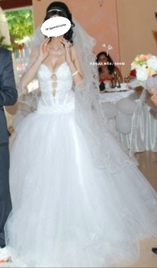 Сватбена рокля за булка наем/продажба