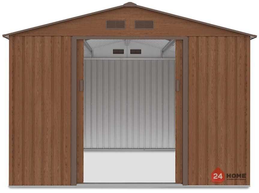 Градинска барака SUNNY Hudson,Имитация на дърво 319х277х202 см, ДхШхВ