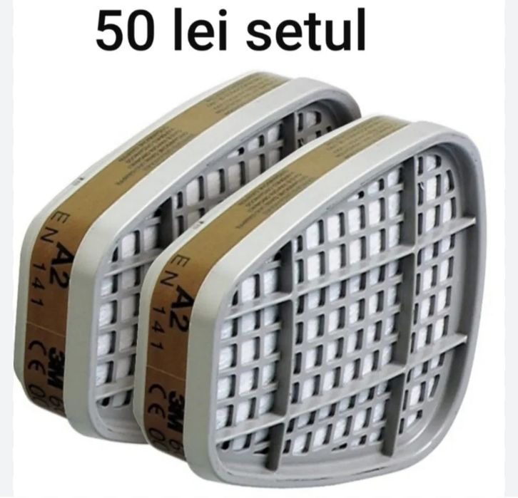 3M filtre carbon activ , se potrivesc la orice masca 3M