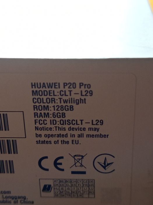 Huawei p20 pro 128gb