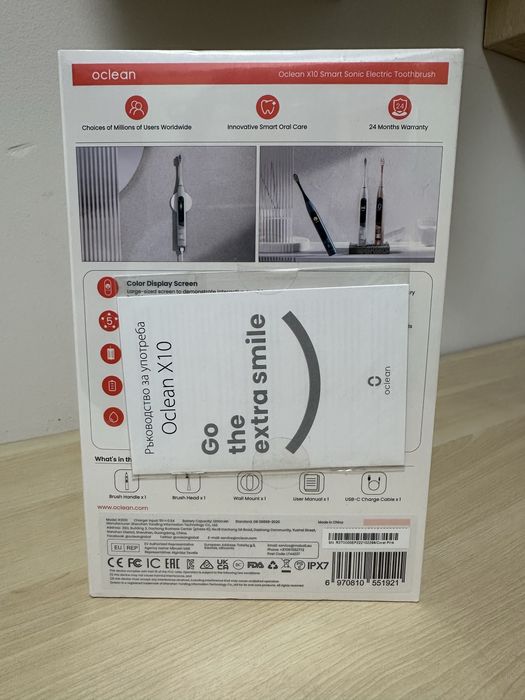 Електрическа четка за зъби Oclean X10
