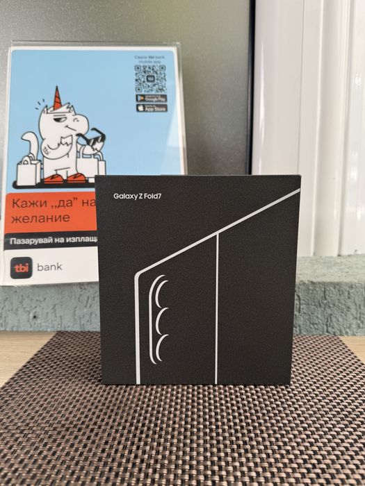 НОВ!105лв/м Samsung Z fold 7 BLUE SHADOW 512GB самсунг