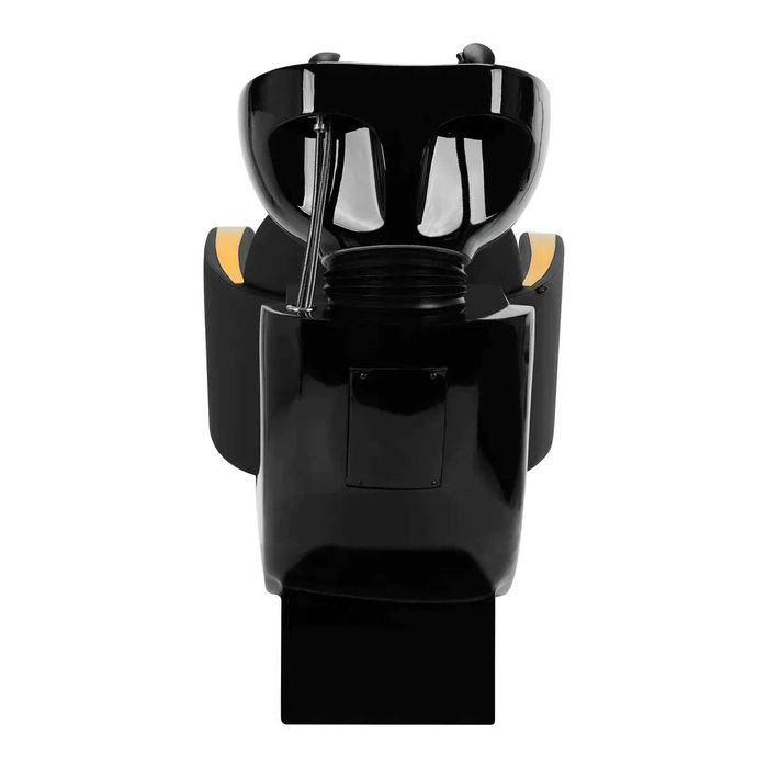 Измивна фризьорска колона Gabbiano Malaga - сиво/черно с златисто