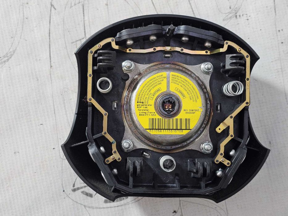 Airbag volan Mini Hatch R56 / R55 / R57 / R58 / R59 / R60 / R61 2006-2016 2011 2.0D 105kW Cod OEM: 32306791372, 6791372, 679137302 (5F3)