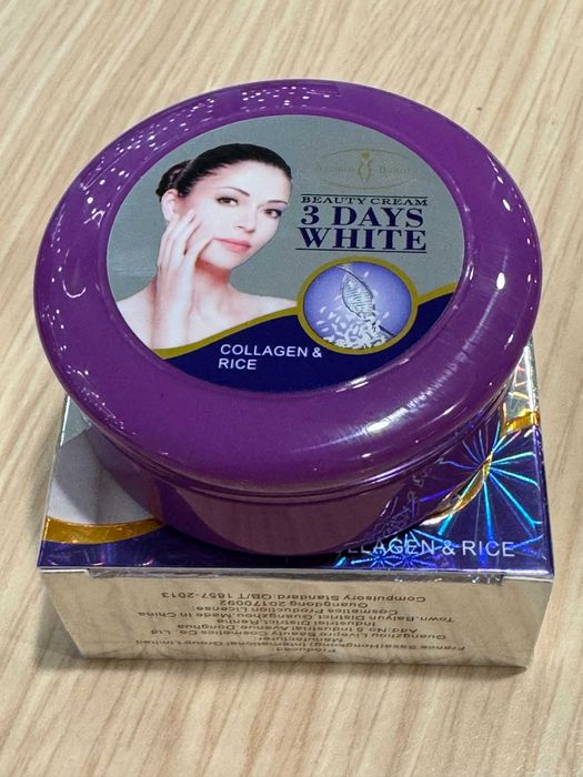 Разкрасяващ крем с колаген и ориз