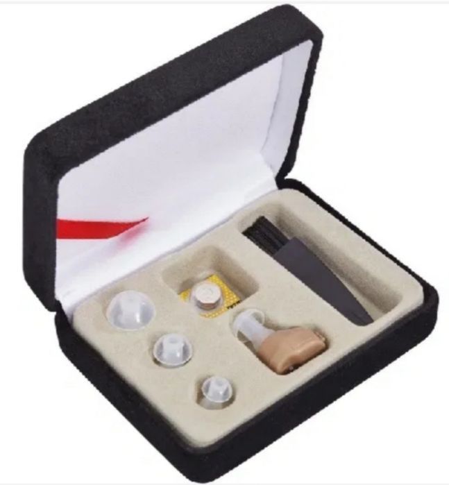 Мини слухов апарат НЕМСКИ weinberger 3 накрайника, слухови апарати ТОП
