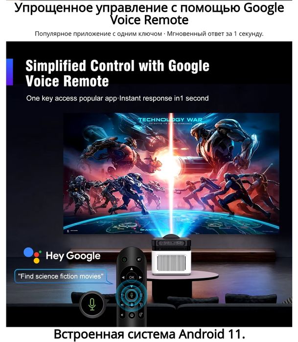 Проектор Magcubic HY450 короткофокусный