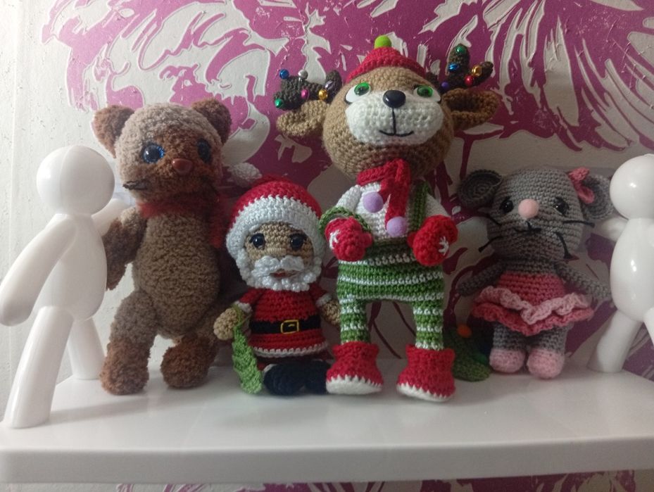 Вязаные  игрушки