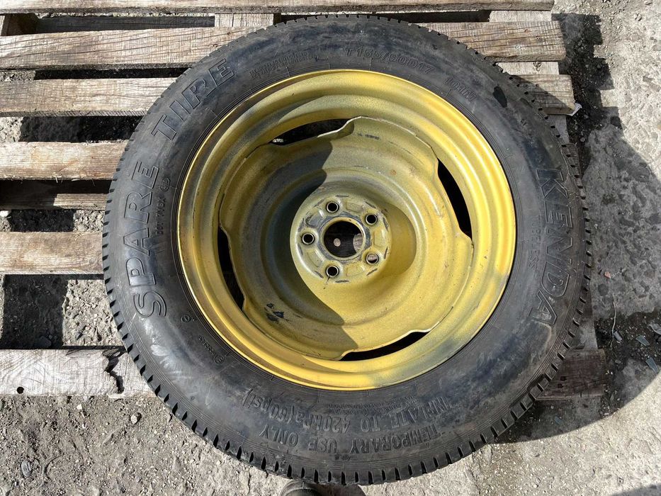 155/90/17 резервна джанта Патерица 5х114,3 Nissan Qashqai Dacia Duster