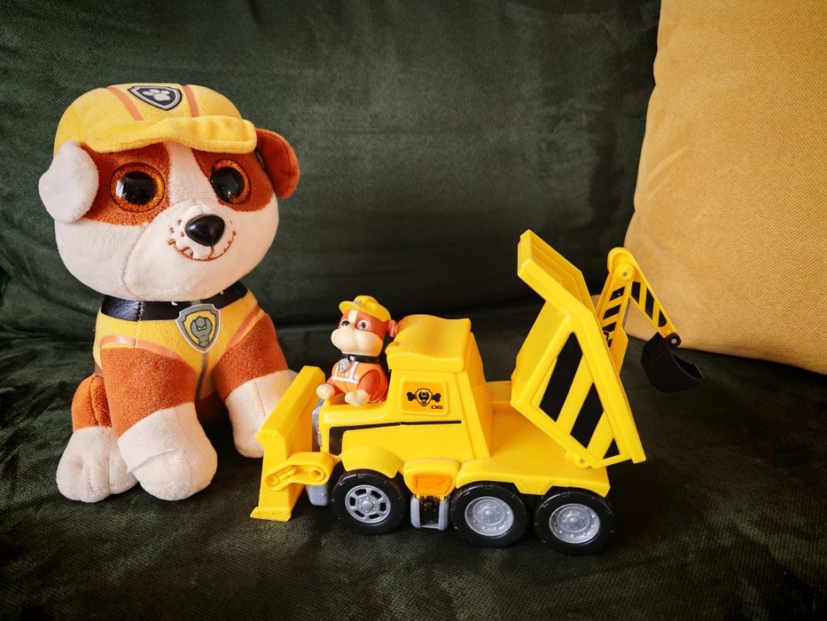 Mașina Ruble Patrula catelusilor și pluș