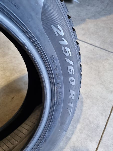 215/60/17 PIRELLI 4бр