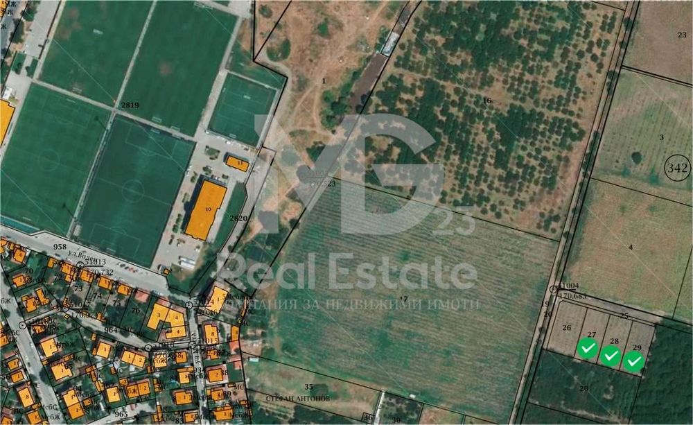 Продава се Парцел в Пловдив, Коматево - 908 кв.м за 90 €/кв.м - Снимка #1