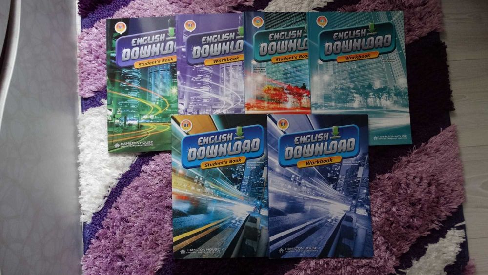 Комплекти от учебник и учебна тетрадка по Английски език на издателство Hamilton House