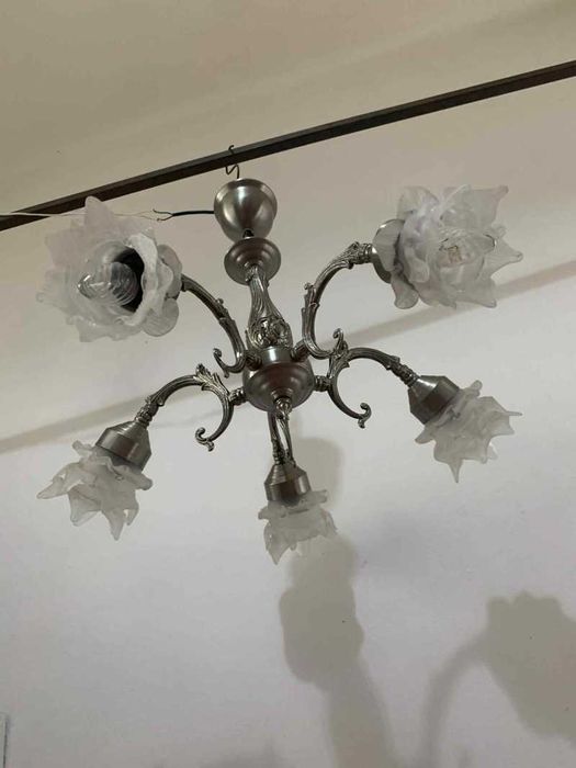 Candelabru elegant cu cinci brate vintage