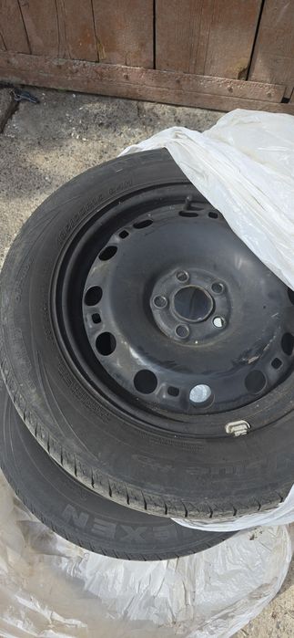 Jante tabla cu anvelope 185/60 r15 polo fabia ibiza a3 golf