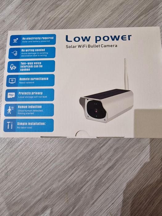 Безжична соларна камера за видеонаблюдение 2мр.Нd картина.Модел LSo1