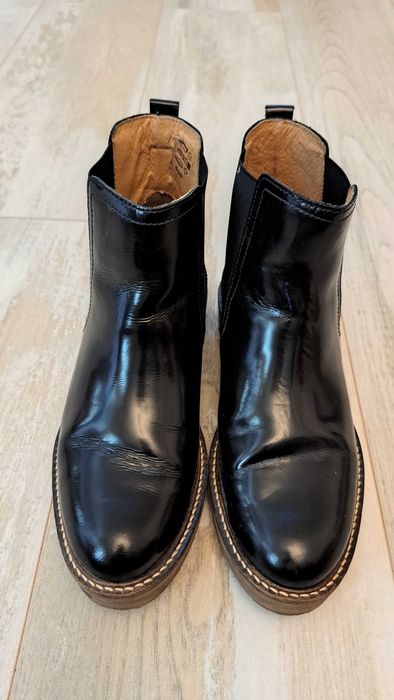 Дамски боти Kickers, черни, 36.