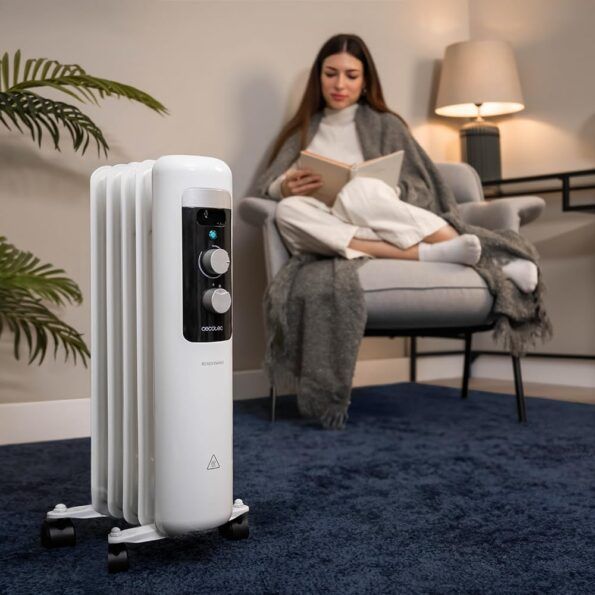 Cecotec ReadyWarm 550 Space Маслен радиатор 1000W 5 ребра