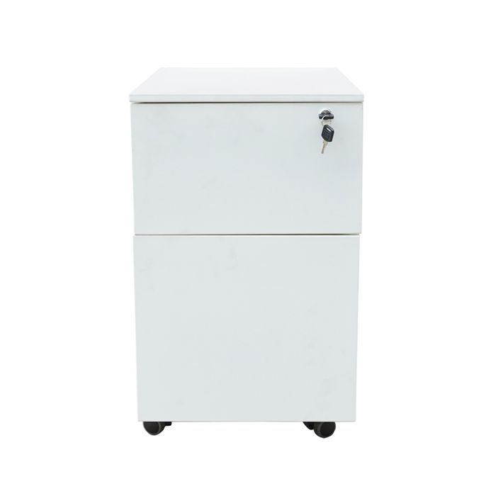 Clasificator/fiset metalic Breckner Germany, 2 sertare cu role, sina, inchidere cu cheie centralizata, 560x340x480 mm, gri RAL 7035, 17 kg, livrat