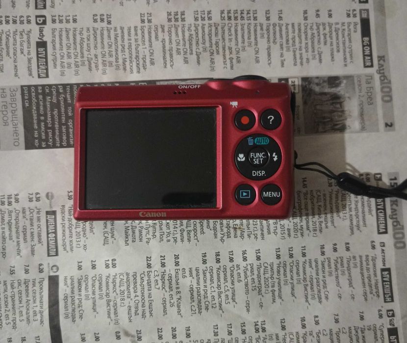 Фотоапарат Canon