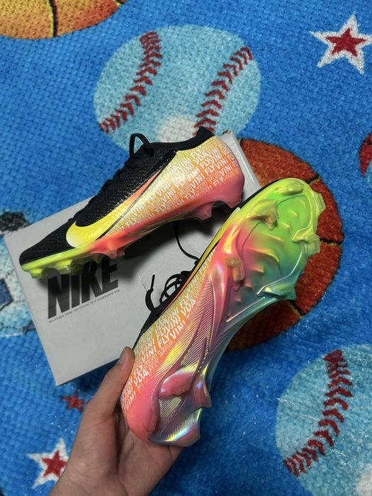 Ghete de fotbal Nike Marimea 41 ZM VAPOR 16 ELITE FG „Vini Jr.“