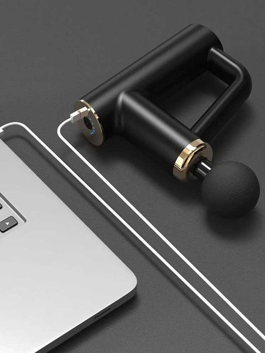 Массажер перкуссионный (ударный)/вибромассажер FASCIAL GUN (ОРИГИНАЛ)