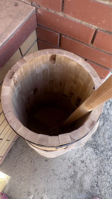 Күбі сатылады қайын ағашынан жасалған