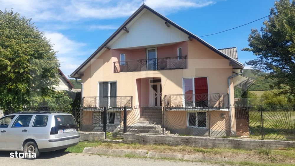 Casa 200 mp, 11 ari teren, la 20 km de Bistrita sau SCHIMB cu Apartame