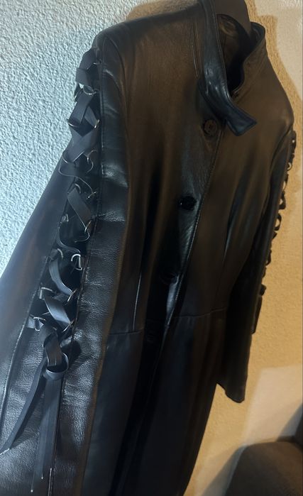 Pardesiu din piele naturala