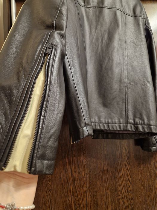 Jacheta piele motobiker barbati Street Legal