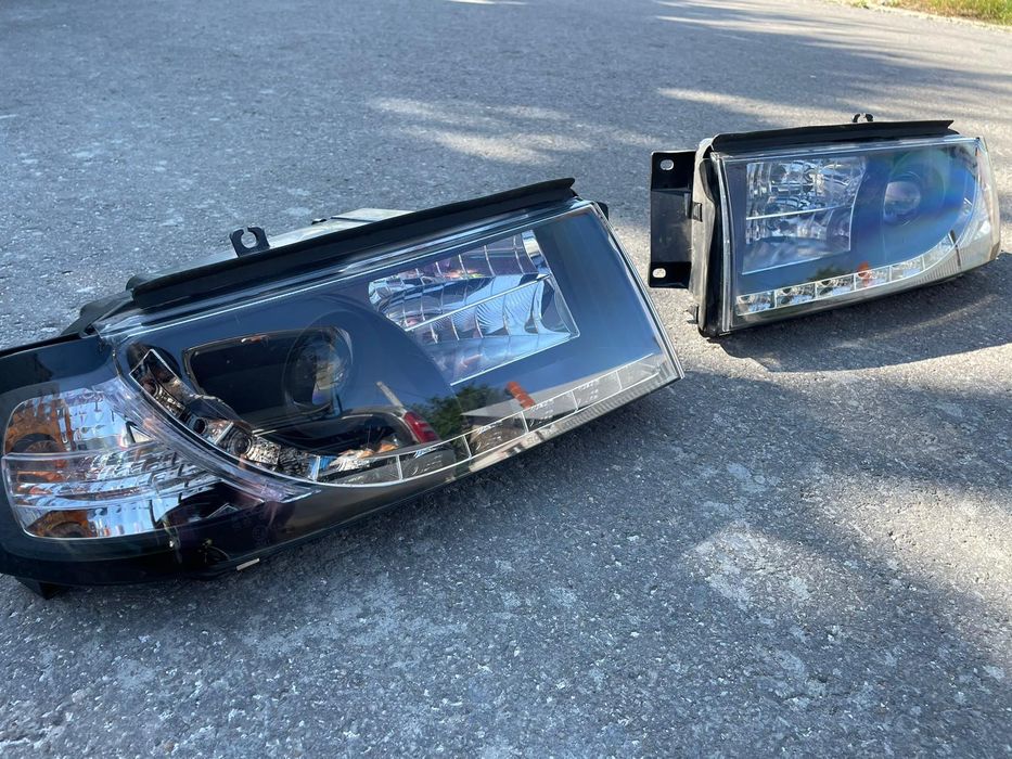 Faruri LED Skoda OCTAVIA 1 Black