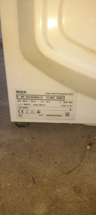 Запчасти для стиральных машин Bosch