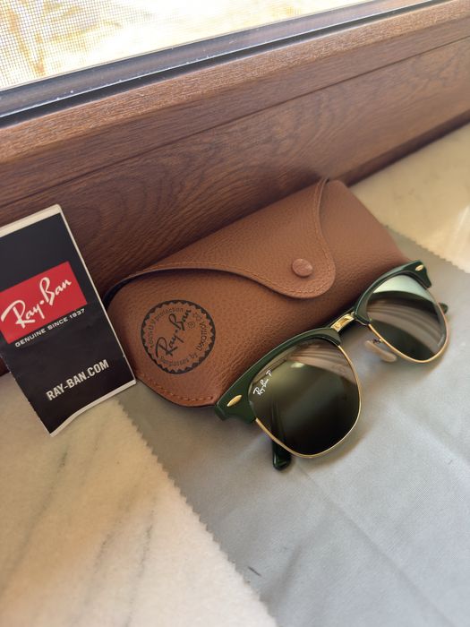 Ochelari soare Ray-Ban Clubmaster RB3016 în culoarea rară 1368/G4