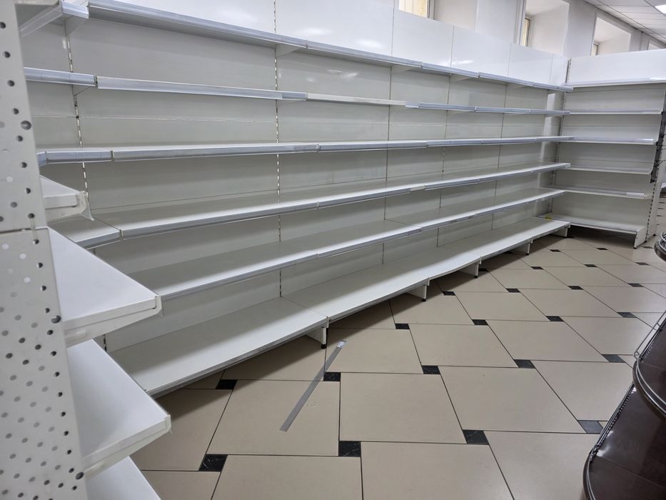 Продаю стеллажи для супермаркета