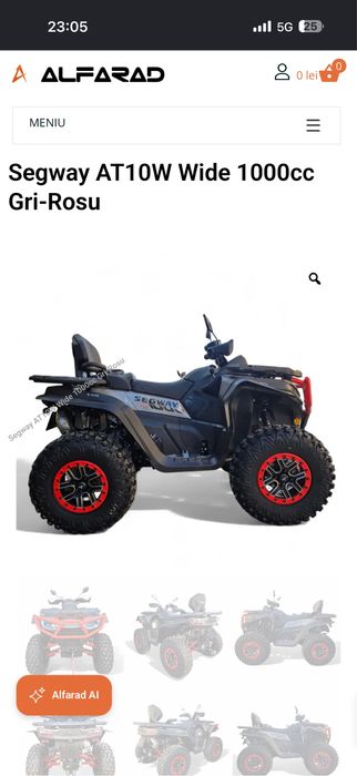 Vand atv Segway AT10 WIDE Limited 2026